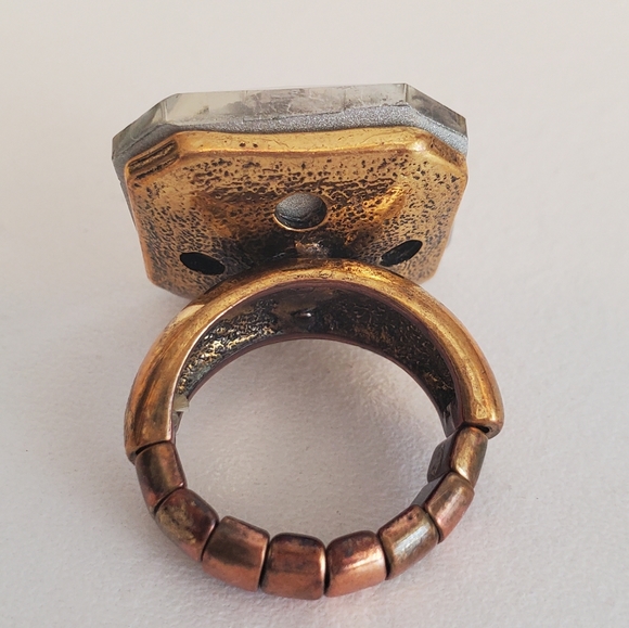 Jewel Stretch Cockail Ring - Picture 4 of 8